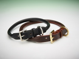Rolled Leather Collar