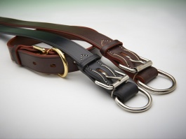 Extra Wide Heavy Duty Leather Collar
